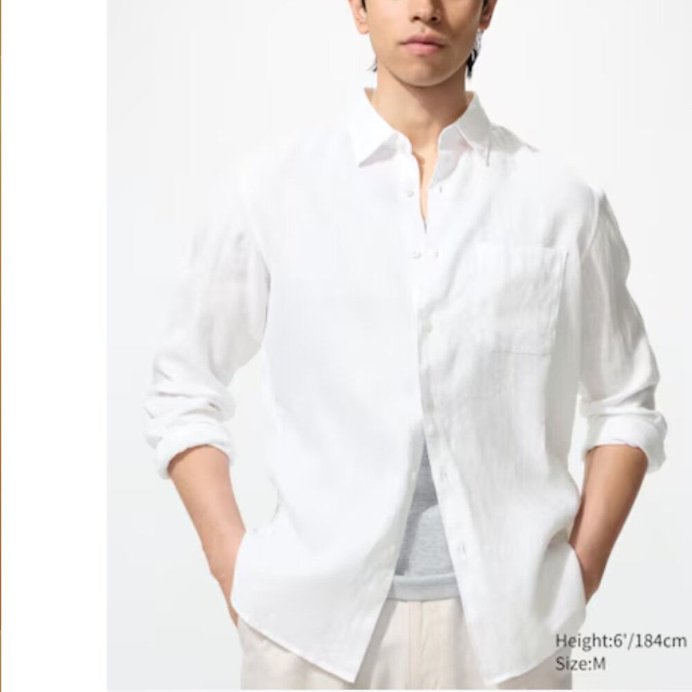 Uniqlo Premium Linen Shirt